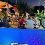 Night party at a terrace bar, Paphos, Cyprus / Esti buli teraszbarban, Paphos / Βραδινο παρτι σε μπαρ, Παφος