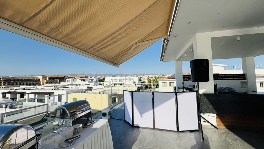 Rooftop wedding DJ, Paphos, Cyprus / Tetoteraszos eskuvoi DJ, Paphos / DJ γαμου σε ταρατσα, Παφος