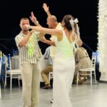 Bride and guests celebrating, Cyprus / Menyasszony es vendegek unnepelnek, Ciprus / Νυφη και καλεσμενοι γιορταζουν, Κυπρος